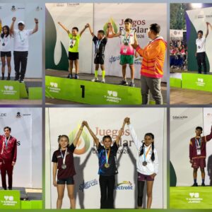 Obtiene Chihuahua segundo lugar del medallero en los Juegos Deportivos Escolares Nacionales