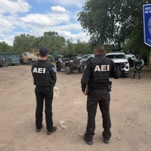 Participa FGE Noroeste en operativo por aire y tierra en Gómez Farías y Madera
