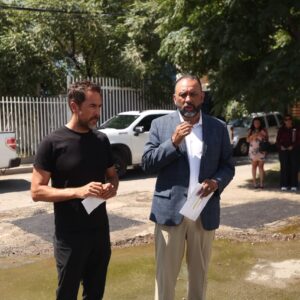 Supervisa alcalde programa de bacheo permanente