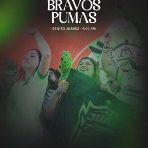 Bravos recibe a Pumas en la Jornada 3 del Apertura 2026