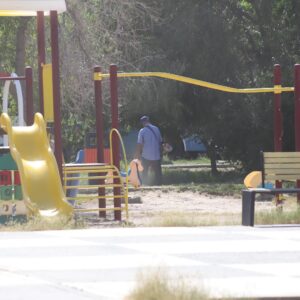 Mejoran condiciones de parques con labores de limpieza y mantenimiento