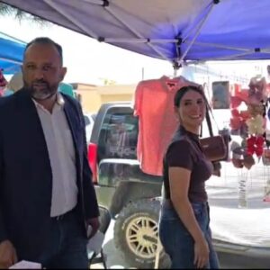 Ortiz Orpinel lleva atención directa al Mercado Hidalgo y escucha a sus locatarios