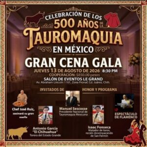 Juárez se suma a los 500 años de la tauromaquia en México con jornada histórica