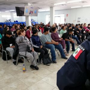 Continúa cuarta sesión de «Valórate» de la SSPM en la Academia de Policía y CBTIS 128