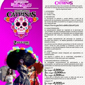 Invita IPACULT al Festival de Tradiciones de Vida y Muerte en el Centro Histórico