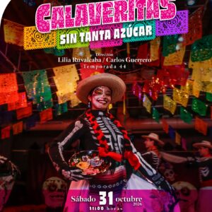Invita IPACULT al espectáculo de danza en el CMA “Calaveritas, sin tanta azúcar”