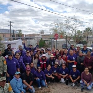 Participa IMM en jornada ‘Juárez Amanece Limpio’ en la colonia Toribio Ortega